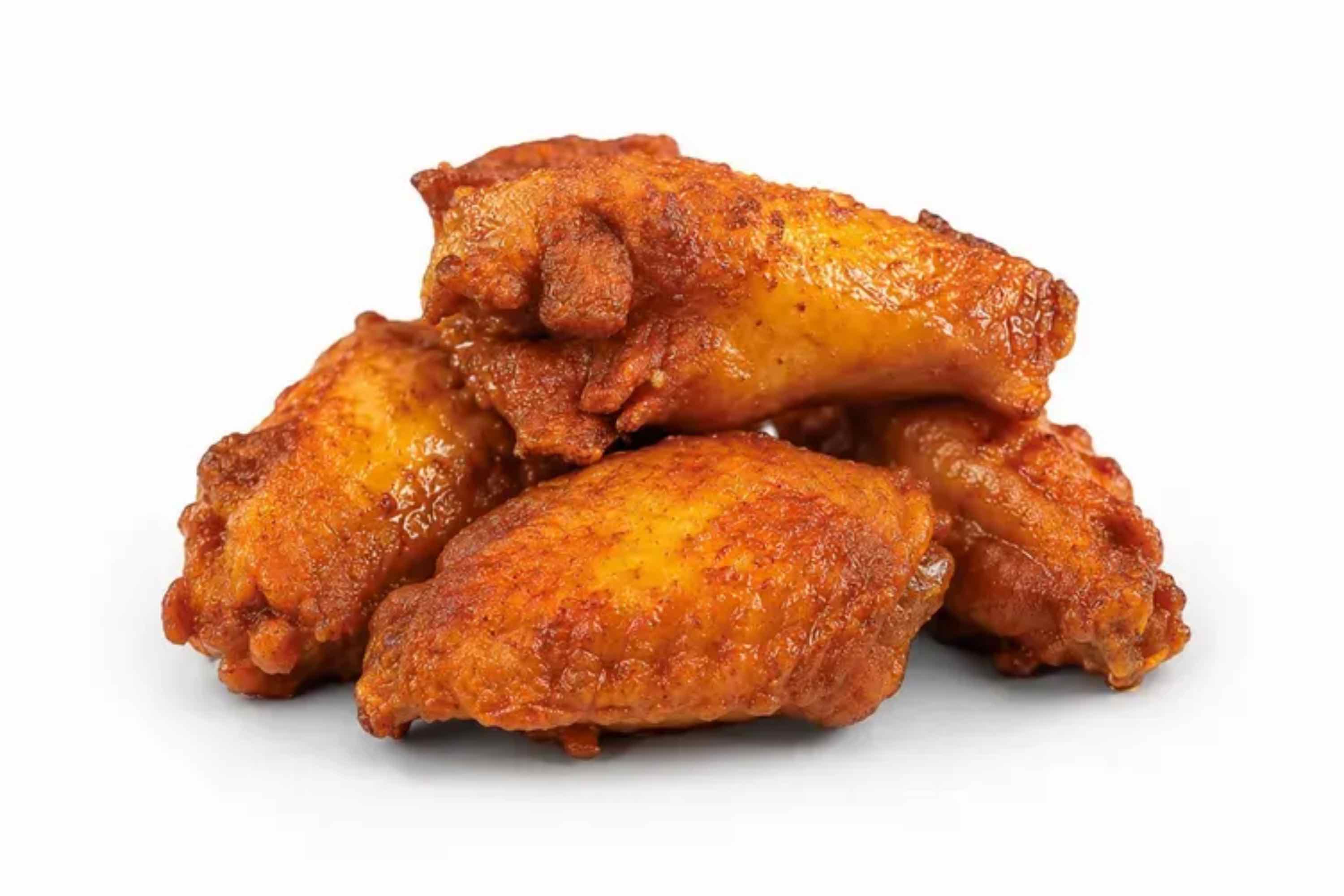 Non-breaded hot wings